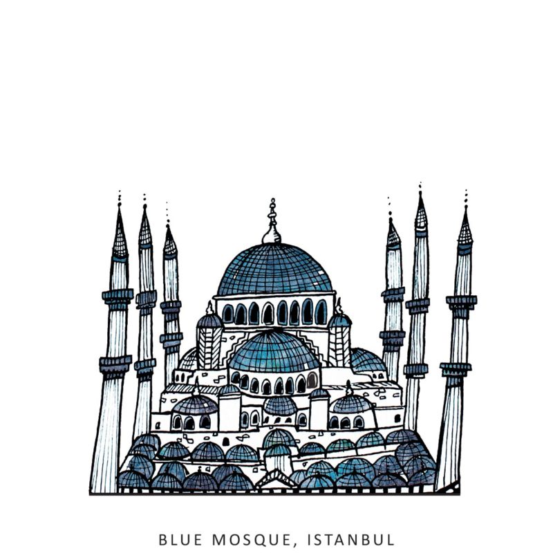 Blue-Mosque,-Istanbul