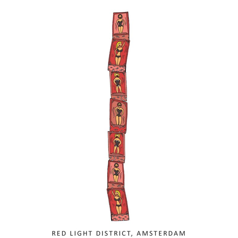Red-Light-District,-Amsterdam